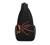 Baloncesto Sling Bag Casual Crossbody Bandolera Mochila Chest Daypack para Viajes Deporte Senderismo Gimnasio