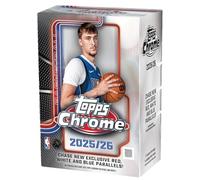 Baloncesto Topps Chrome 2025-26 - Caja de valor (4 tarjetas por paquete, 7 paquetes por caja)