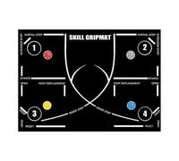Baloncesto Training Mat, Footstep Practice Sports Training Equipment Made of Diatomaceous Earth for Kids Adults Players Athletes School Teams Home Gym