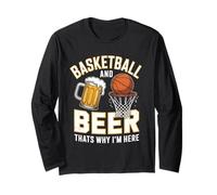 Baloncesto y Cerveza. por eso Estoy aquí. Swish Dunk de 3 Manga Larga