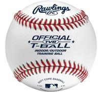 Balones de b isbol oficiales Rawlings TVB para j venes/6u, 12 unidades, n cleo de goma esponjosa, para interior y exterior