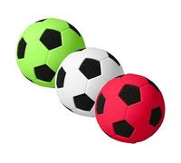 Balones de Fútbol Mini - 3 Juguetes Deportivos de Esponja,Pelota Que rebota - para Niños Interiores Exteriores Hogar Escuela Cumpleaños