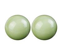 Balones de meditación chinos - Bolas de salud de jade para ejercicio, diseño duradero, bola de masaje de mano para ejercicios de manos, cuidado de la salud | Elegante accesorio de fitness chino para