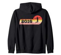 Balonmanista Cumpleaños Nacido en 2016 Mujeres Balonmano Sudadera con Capucha