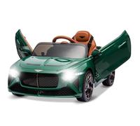 Baloveby Coche Eléctrico para Niños Bentley Bacalar con Modos de Conducción Duales, 12V Carro Eléctrico Infantil con Arranque Lento, Control Remoto, Luces LED y Música, Puertos USB y AUX, 3+