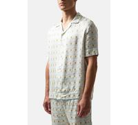 BALR Gotl Stamp Box Shirt Bright White Talla: XS | Camisas Casuales Outlet | Hombre | Blanco