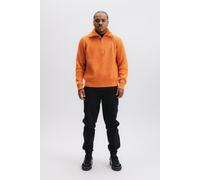 BALR Xi Knitted Half Zip Burnt Orange Talla: L | Jerséis cuello Alto Outlet | Hombre | Naranja