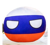 Bals Champêtres - Peluches Anime Countryballs con algodón PP | Almohada de Peluche , Bolas Nacionales para Decoración de Interiores, Juguetes para Niños, Adolescentes y Adultos, Regalo Original y