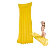 Balsa de piscina para adultos | Lugar de PVC inflable robusta | Mat de la luz plegable y ligera (175 x 45 cm) | Estera mentirosa flotante para relajarse en la piscina al aire libre, lago, la playa, el