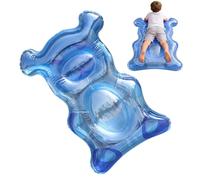 Balsa para tabla de surf, tabla de surf de espuma Osprey, paleta flotante inflable de 850 g para niños, niñas, niños, lago, playa, río, estanque, parque, resistente, confiable, práctico, necesario, pi