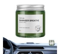 Bálsamo de aromaterapia para coche, perfume sólido, 100 g, perfume bálsamo sólido de larga duración, accesorio de fragancia, multifuncional, decorativo, con botella de para camiones,