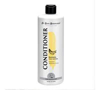 Bálsamo de Banana - Crema para Perros y Gatos - 1L - Ayuda a Normalizar la Elasticidad del Pelo - Mayor Suavidad y Brillantez - Ideal para Pelos Medios - IV San Bernard