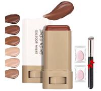 BáLsamo De Belleza Serum Boosted Skin Tint,BáLsamo Corrector De Cobertura Total,Stick Per Fondotinta Portatile,Corrector Hidratante De Larga DuracióN Para Un Maquillaje (Estilo 2, Talla única-w)