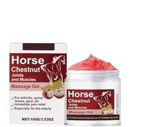 Bálsamo de caballo extrafuerte y calmante, gel de masaje para articulaciones y músculos, gel para el alivio de los pies, crema de drenaje linfático de acción rápida para articulaciones y músculos, par