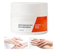 Bálsamo de crema de alivio, loción nutritiva suave, 50 ml, ayuda a la mano con agarre, dispositivo de herramienta hidratante, reparación de la piel con fácil uso, accesorios para el hogar para viajes