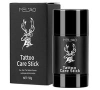 Bálsamo de manteca para el cuidado posterior de tatuajes: color mejorado que reaviva tatuajes antiguos, crema humectante diaria para tatuajes y abrillantador curativo