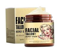 Bálsamo de miel y sebo batido, ideal para rostro y cuerpo, humectante de sebo de res miel alimentado con pasto, bálsamo nutritivo multiusos para la piel, ideal para piel seca, 4, 23 oz