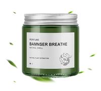 Bálsamo de perfume sólido, bálsamo sólido para aromaterapia, 100 g, bálsamo de perfume resistente y duradero, aromaterapia para coche, accesorio de fragancia multifuncional con botella de para