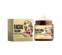 Bálsamo de Sebo de Res Batido Y Miel, Bálsamo De Sebo Y Miel, Firming Cream Reafirmante Hidratante, Hidratante Profunda Para Piel Seca Y Dañada, Para una Hidratación Profunda, Nutrición y Elasticidad
