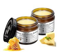 Bálsamo de Sebo de Res con Miel para Rostro, Cuerpo y Manos | Hidratante Natural para Piel Extremadamente Seca y Sensible | 60 g (x2)