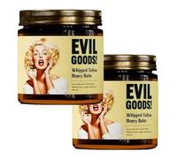 Bálsamo De Sebo De Res Y Miel,Beef Tallow and Honey Balm,Jabón De Sebo De Vaca Crema Calendula,Whipped Crema Reafirmante Hidratante De Sebo for El Rostro,Absorción Rápida(2pcs)