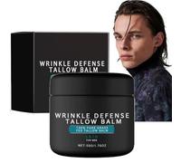Bálsamo de Sebo para la Defensa de las Arrugas, Set de Cuidado Facial para Hombre, Hidratante Facial de Sebo Natural, Reduce las Líneas Finas, Anti Arrugas y Anti Envejecimiento (1pcs)