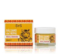 Bálsamo del Nepal Natural - 30 ml - Hecho en España - Labnatur | Fórmula Oriental - Alivio Dolores Musculares, Contracturas y Migrañas - Mentol, Alcanfor, Centella y Eucalipto - Natural
