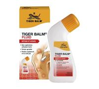 Bálsamo del Tigre Fluido - Relaja y calma - Crema para masajes en la nuca o en la espalda - Fragancia mentol, alcanfor y aceite esencial de eucalipto - Penetra rápidamente y sin pegar - 90 ml