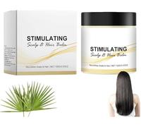 Bálsamo Estimulante para el Cuero Cabelludo y el Cabello, Crema Nutritiva de Karité para el Cabello, Aceite Nutritivo para el Cuero Cabelludo, Proporciona un Cuidado Nutritivo Saludable