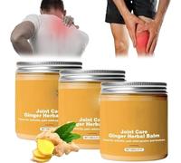 Bálsamo herbal de jengibre natural puro, relajación natural y relajado, crema articular para artritis, crema de cuidado de las articulaciones, para las manos del cuello trasero.