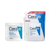Bálsamo hidratante CeraVe para pieles muy secas y atópicas 473 ml + recarga ecológica