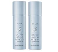 Bálsamo Hidratante para el Contorno de Ojos en Barra para Piel Madura, Crema Multiusos 3 en 1 con Extracto de Colágeno, Lifting, Reafirmante y Revitalizante