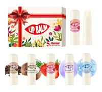 Bálsamo Hidratante para Labios,5 Unidades De Crema Calmante Y Rellenadora - Crema Suavizante para Labios,Para Mujeres Hidratación Cuidado De La Piel Día Y Noche Viaje Invierno