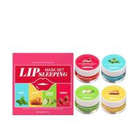 Bálsamo Hidratante Para Labios | Crema Hidratante Para Labios 4 Piezas Con Cepillo No Pegajosa - Crema Para - Para Navidad Cuidado Diario Maquillaje Mujeres Y Niñas Viaje Y Adolescen