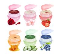 Bálsamo hidratante para labios, juego de bálsamo labial nutritivo natural, ingredientes vegetales, hidratante de labios, voluminizador, bálsamo labial orgánico, efecto relleno, mejora la sequedad de