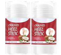 Bálsamo hidratante para pies agrietados, barra reparadora de talones, hidratación profunda, suaviza la piel áspera y callosidades, ligero y no graso, para todo tipo de piel