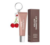 Bálsamo labial | 10 ml con llavero para humedad tonificada | Bálsamo labial persistente mantequilla, para uso diario, viajes, oficina, desplazamientos para mujeres, novias, esposas, cumpleaños y