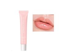 Bálsamo labial,Bálsamo labial con color,Aceite labial hidratante y nutritivo,Brillo labial de larga duración,Copa antiadherente Lip Glaze Lip Plumper,Aceite labial transparente para labios secos