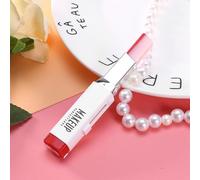 Bálsamo Labial, Brillo Labial, Color Degradado para Mujer Dama (estilo1-6#sorbete de tomate)