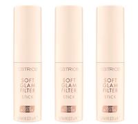 Bálsamo labial Catrice Care In Colours, n.º 030, nude, hidratante, nutritivo, natural, brillante, vegano, sin alcohol, sin conservantes, sin parabenos, pack de 3 (3 x 3 g)