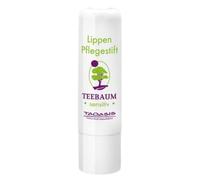 Bálsamo Labial con Árbol del Té, 4.8g, Fórmula Natural con Aceite de Ricino, Cera de Abeja y Candelilla, para Cuidado y Protección de Labios