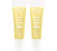 Bálsamo Labial con Brillo Tropical Pineapple | Labios Suaves y Nutridos de ZIAJA (Paquete de 2)