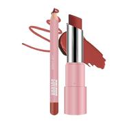 Bálsamo Labial con Color,Barra de Labios Impermeable e Hidratante - Bálsamo Mate Nutritivo No Pegajoso para Labios Agrietados y Reparación Nocturna en Mujeres