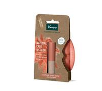 Kneipp, Bálsamo Labial con Color, Protector y Reparador Labial, Hidratante de Labios con Efecto Prolongado, Ingredientes Naturales, Pintalabios Color Natural Dark Nude