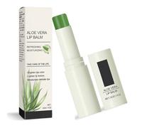 Bálsamo Labial de Aloe Vera Con Aceite Mineral, Hidrata Los Labios Secos Y Proporciona Cuidado Y Protección Integrales. Se Aplica Fácilmente Y Es Apto for Uso Diario(4PCS)