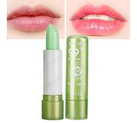Bálsamo Labial de Aloe Vera, Hidratante Pintalabios Cambia Color Natural Lápiz Labial Aloe Vera Pintalabio, Para El Cuidado Hidratante De Los Labios y Los Labios