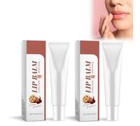 Bálsamo Labial De Mantequilla Brillo Labial Hidratante, Lápiz Labial Hidratante Mascarilla Para Labios Y Bálsamo Labial Para Humedad, Brillo E Hidratación Instantáneos (2pcs, Galletas Cacao)