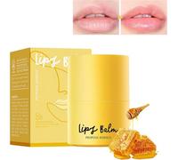 Bálsamo labial de miel, bálsamo labial hidratante y mascarilla para la noche, humectación duradera durante 12 horas, previene los labios secos y agrietados
