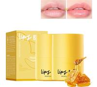 Bálsamo labial de miel, bálsamo labial hidratante y mascarilla para la noche, humectación duradera durante 12 horas, previene los labios secos y agrietados