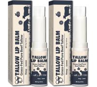 Bálsamo labial de res y miel; hidratante para labios secos y agrietados; efecto voluminizador y reducción de líneas; cuidado diario suave（2pcs）